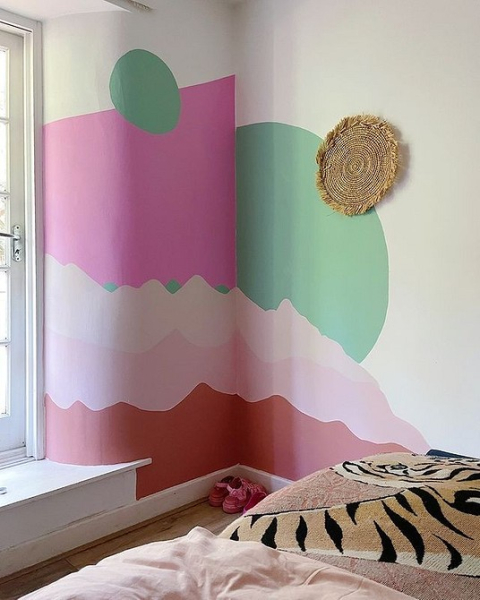 7 креативных идей для росписи стен (и мгновенное обновление интерьера!) |