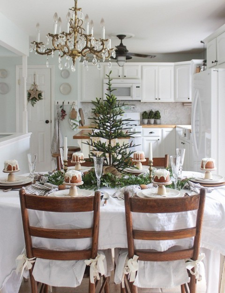 12 чудесно украшенных рождественских столов