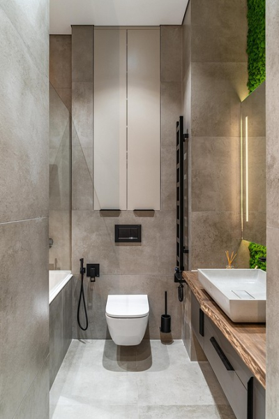 4 стильные ванные комнаты, разработанные дизайнерами