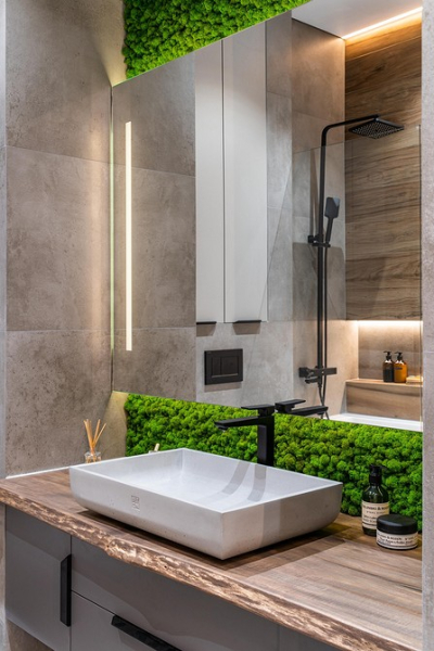 4 стильные ванные комнаты, разработанные дизайнерами