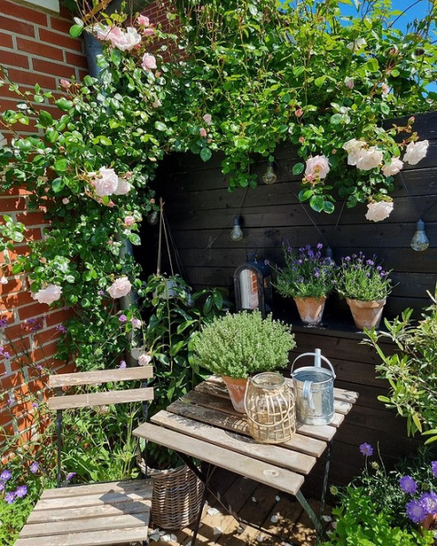 6 вдохновляющих идей для украшения небольшого сада