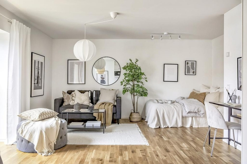 8 лучших идей дизайна интерьера маленьких скандинавских квартир
