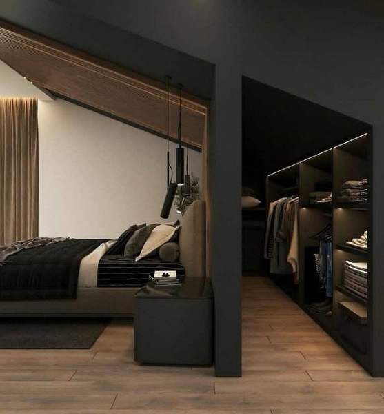 
                                Дизайн мансарды: функции комнат, стиль, отделочные материалы и 76 фото интерьеров                            