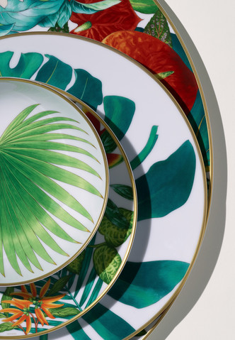 Интервью с создателями новой коллекции фарфора Passifolia от Hermès