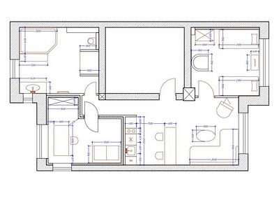 Как мансардный этаж загородного дома переоборудовали в уютную квартиру 61 кв м: реальный пример