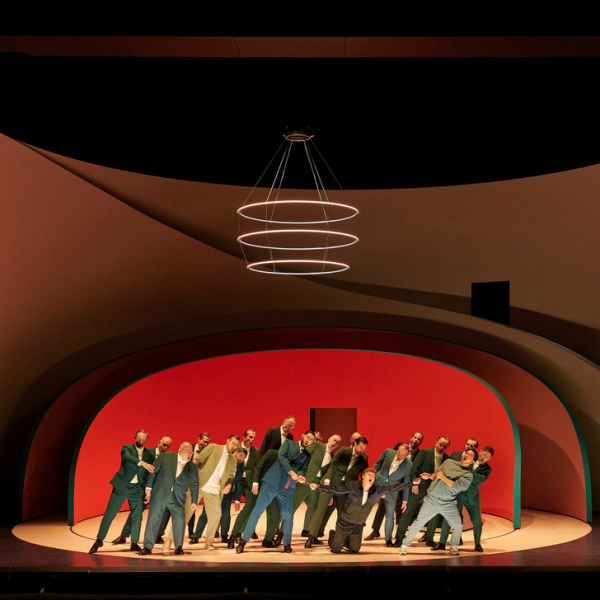 Пьер Йованович создал декорации для «Риголетто» в опере Базеля