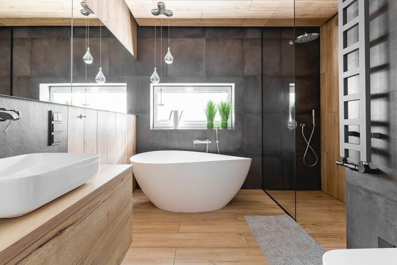 Напольное покрытие в ванной: критерии выбора и 6 лучших материалов