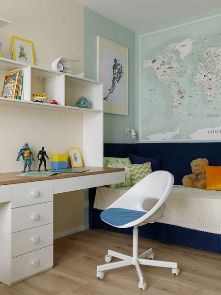 
                                Современный интерьер детской комнаты: правила оформления и 4 тренда 2023 года                            