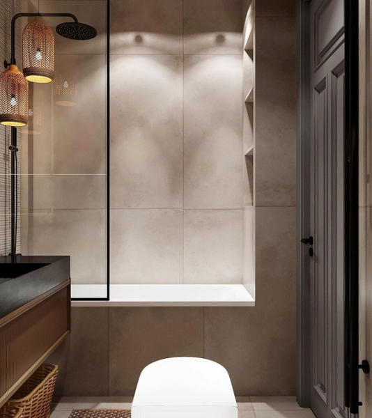 Стеклянная шторка для ванной: чем она лучше ткани, как сделать выбор и 70 фото стильных решений
