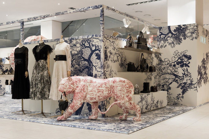 Капсульная коллекция Dior Maison в поп-ап бутике в ЦУМе