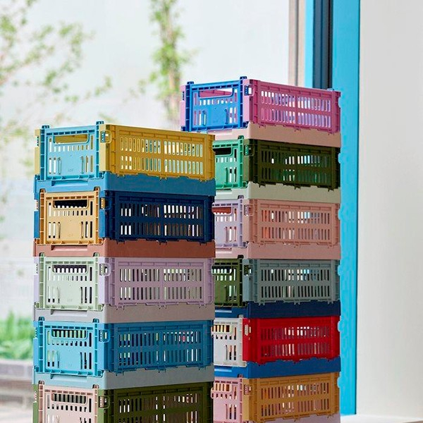 Все по коробочкам: яркие контейнеры Colour Crate от Hay