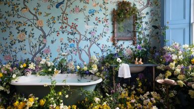 oboi de gournay v dekoracijah ot studii floristiki lucy vail floristry ac53500
