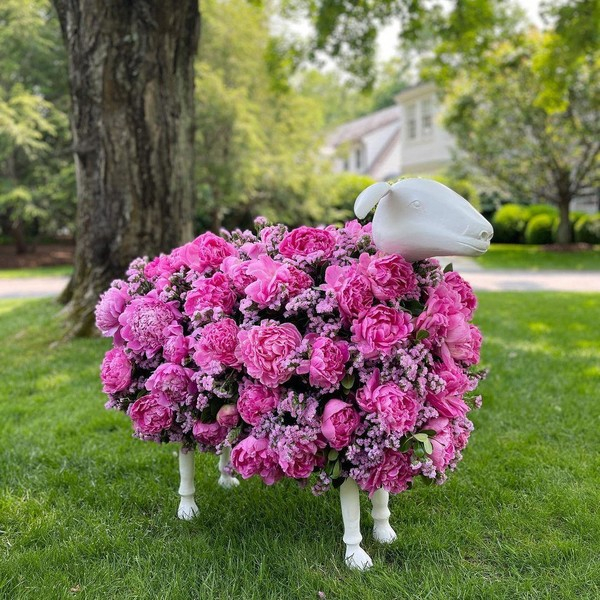 Цветочные овечки от флористов Lewis Miller Design — такой милоты вы давно не видели!