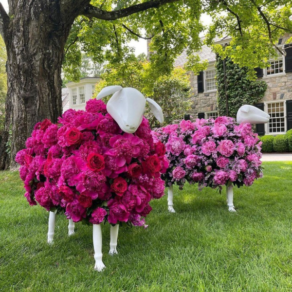 Цветочные овечки от флористов Lewis Miller Design — такой милоты вы давно не видели!