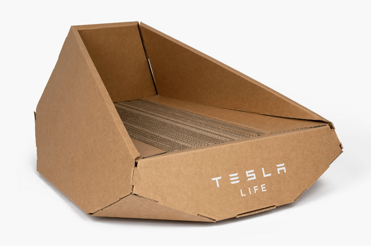 Tesla выпустила лежанку для кошек