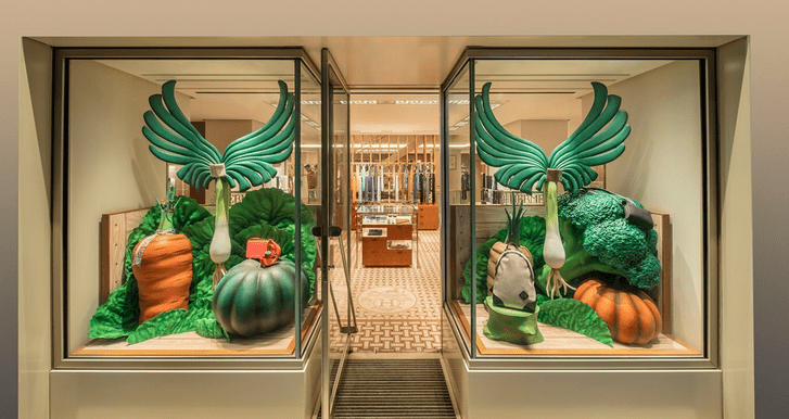 Hortus Maximus: витрины по дизайну Studio Job для Hermès в Гонконге