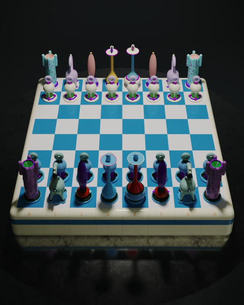 Тарас Желтышев выпустил новую коллекцию шахмат